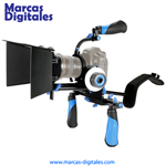 MDG Rig Stabilizer with Follow Focus for DSLR Camera Set 1