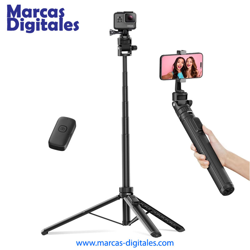 MDG M080 Selfie Stick Tripode de 70 Pulgadas para Smartphones y Camaras