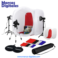 MDG Products Photography Set with 2 Tents and 4 Colors