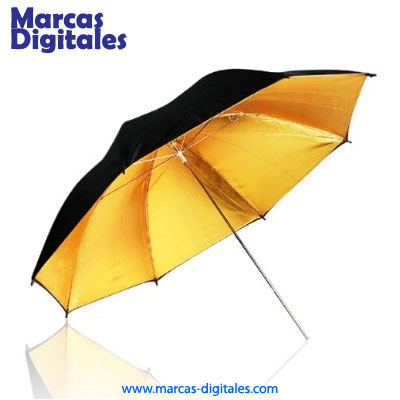MDG Gold Reflective Umbrella 33 Inches for Photography