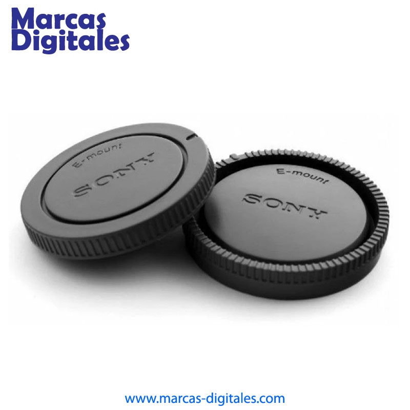 MDG Set Tapa de Cuerpo y de Lente para Camaras Sony Montura E