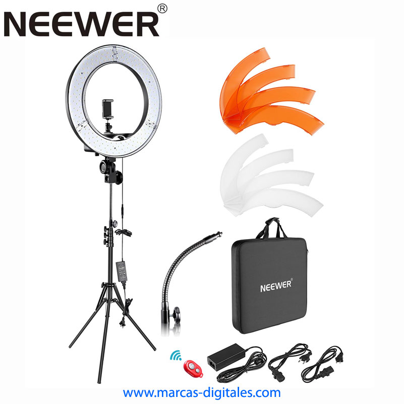  Neewer - Kit de aro de luz : Electrónica