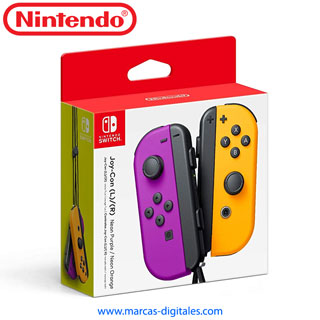 Nintendo Switch Set de Controles (L/R) Joy-Con Morado/Naranja