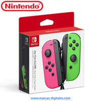 Nintendo Switch Joy-Con (L/R) Controllers Set - Neon Pink/Green