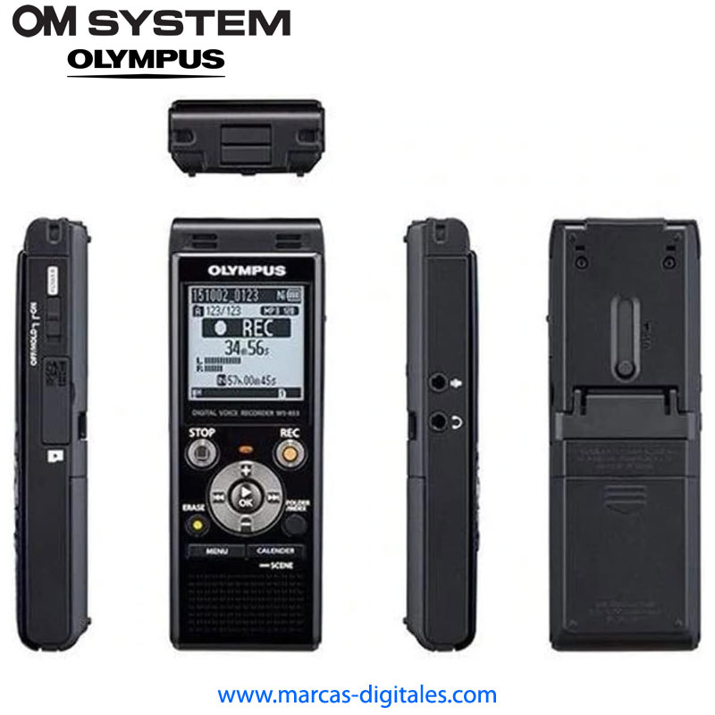 Olympus WS-853 8GB hasta 2080 Horas Puerto MicroSD y USB