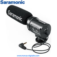 Saramonic SR-M3 Microfono Condensador Direccional para Camaras