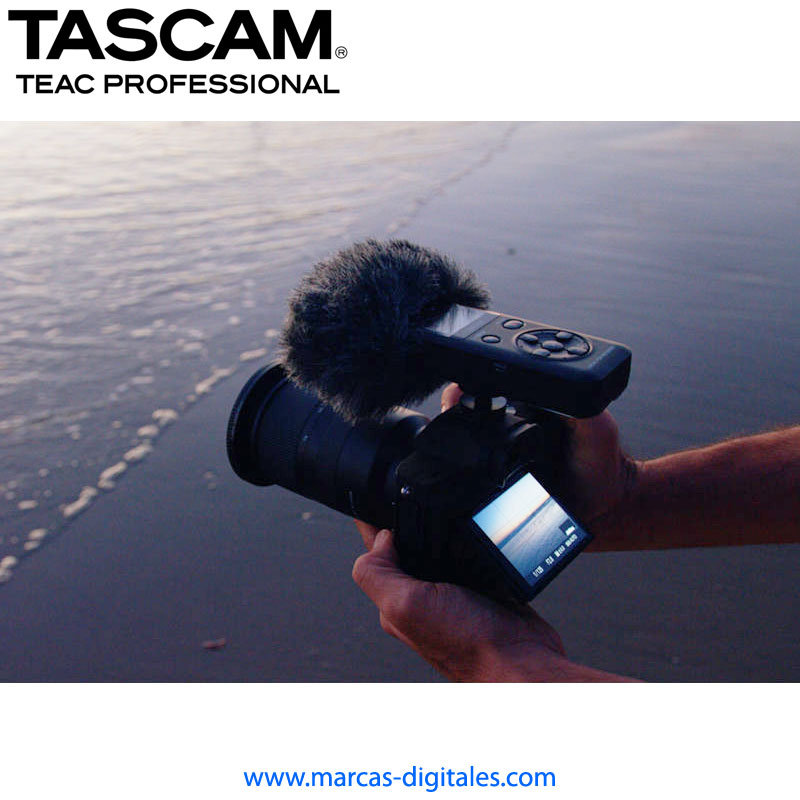 Tascam DR-05X Grabadora de Audio de 2 Pistas y Audio USB