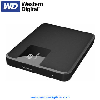 Western Digital EasyStore 5TB USB 3.0 Disco Portatil Color Negro